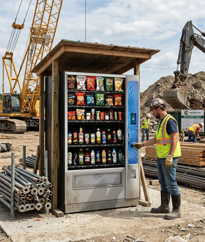 Vending Machines for Construction Sites