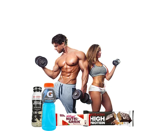 gym snack and drinks